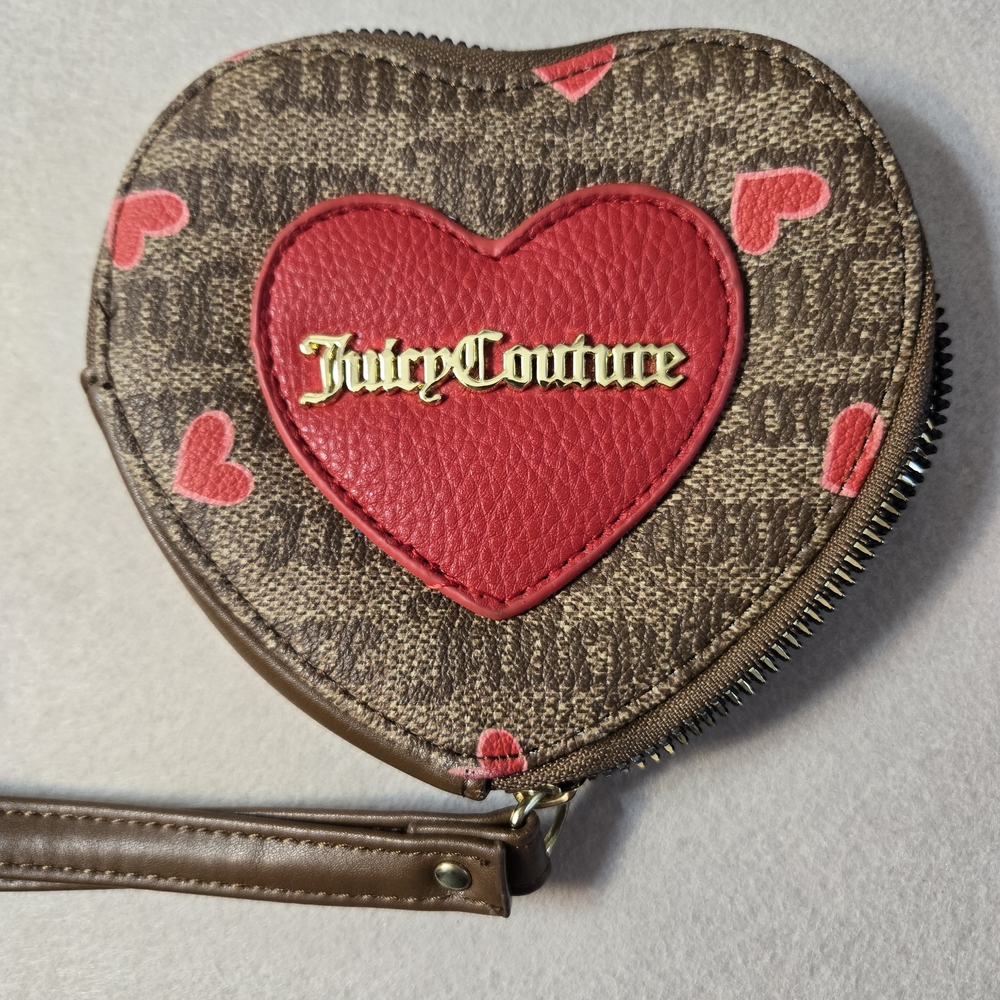 Juicy Couture Heart-Shaped Wristlet